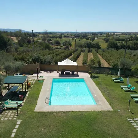 Fratta-santa Caterina Sleeps 20 Pool Air Con Villa