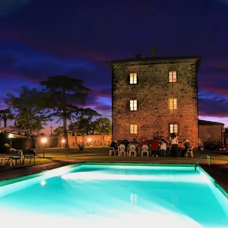 Fratta-santa Caterina Sleeps 20 Pool Air Con Villa Cortona